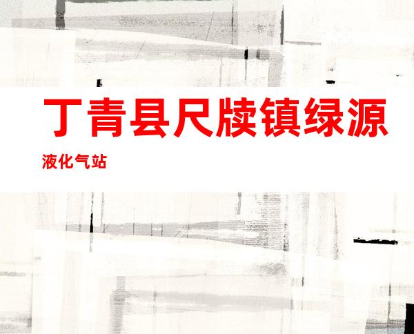 丁青县尺牍镇绿源液化气站