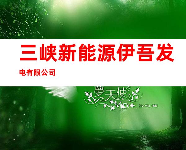 三峡新能源伊吾发电有限公司