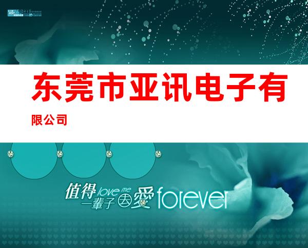 东莞市亚讯电子有限公司