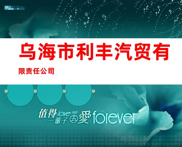 乌海市利丰汽贸有限责任公司