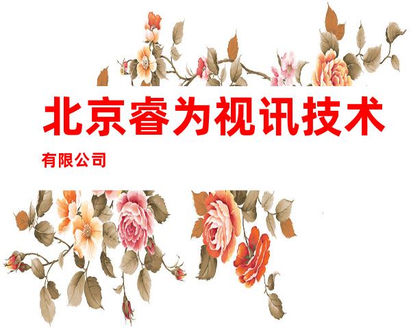 北京睿为视讯技术有限公司