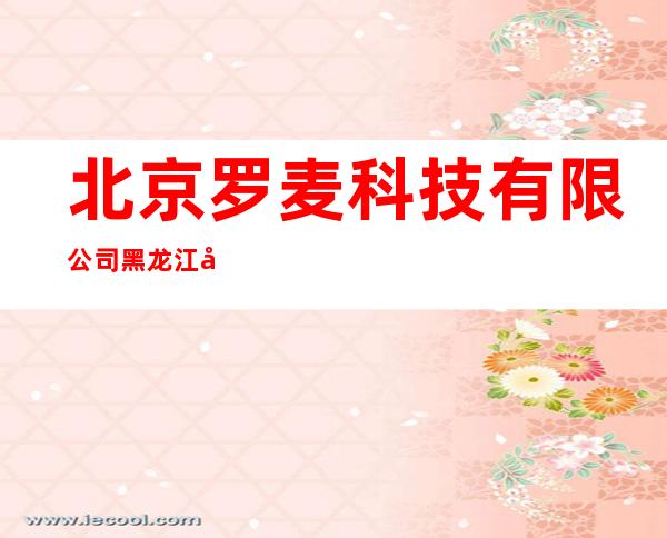 北京罗麦科技有限公司黑龙江分公司