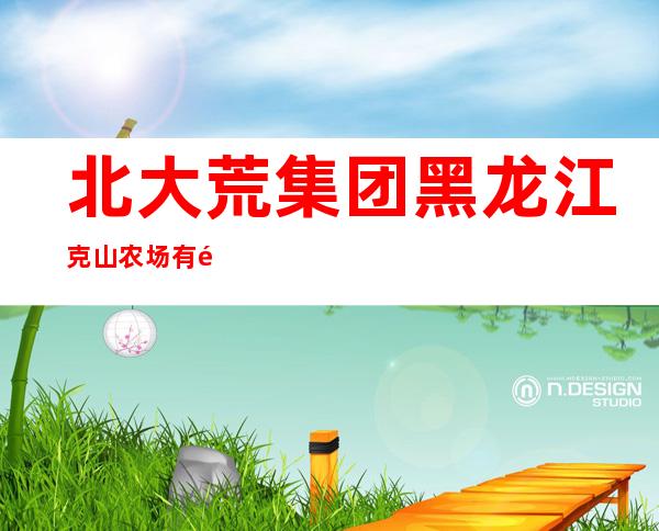北大荒集团黑龙江克山农场有限公司农建工程队