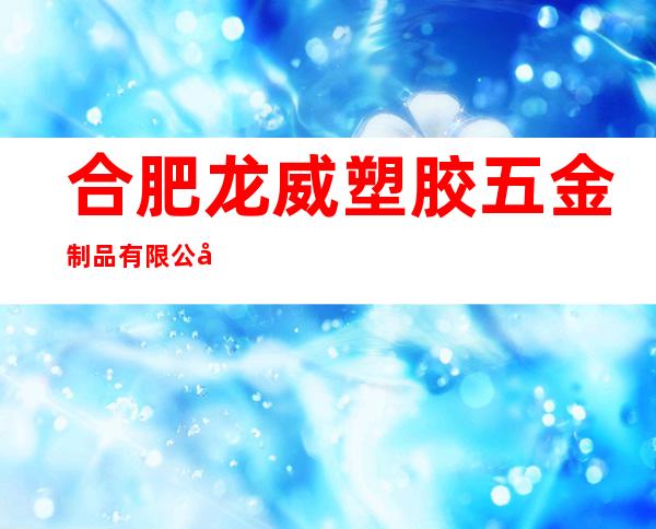 合肥龙威塑胶五金制品有限公司
