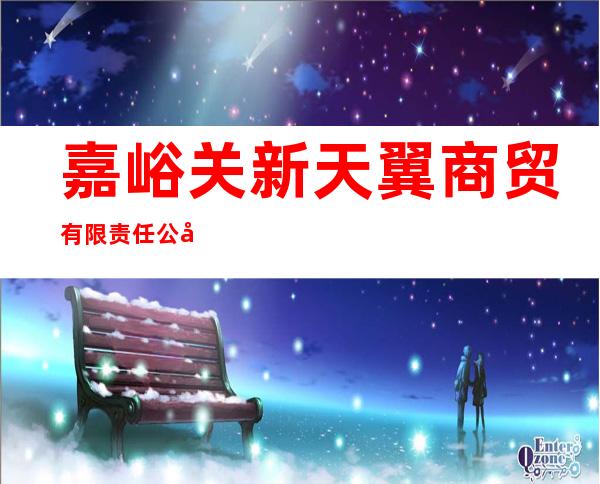嘉峪关新天翼商贸有限责任公司
