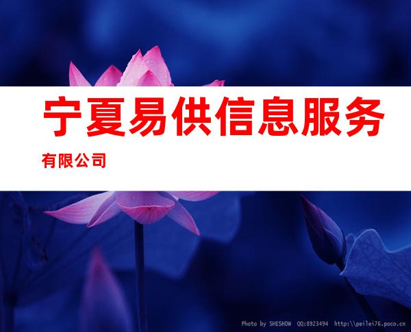 宁夏易供信息服务有限公司