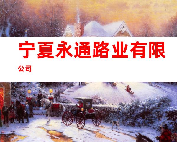 宁夏永通路业有限公司