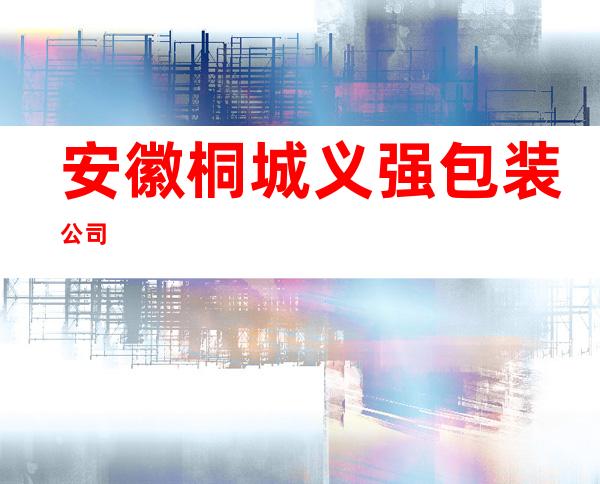 安徽桐城义强包装公司