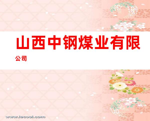 山西中钢煤业有限公司