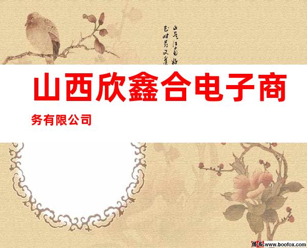 山西欣鑫合电子商务有限公司