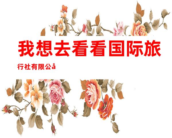 我想去看看国际旅行社有限公司甘肃分公司