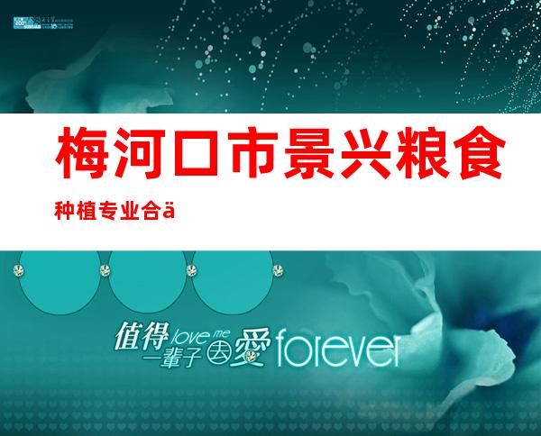 梅河口市景兴粮食种植专业合作社