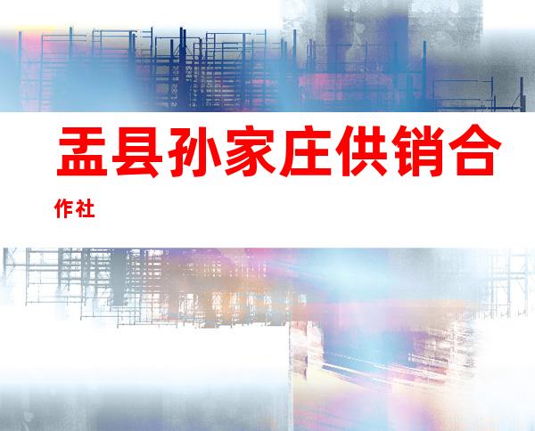 盂县孙家庄供销合作社