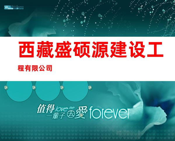 西藏盛硕源建设工程有限公司