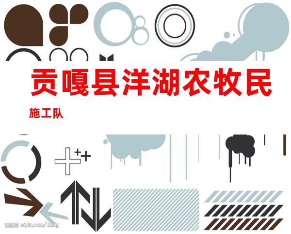 贡嘎县洋湖农牧民施工队