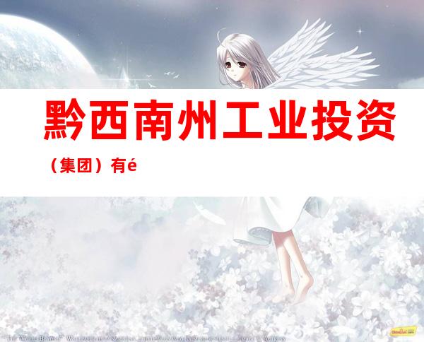 黔西南州工业投资（集团）有限公司